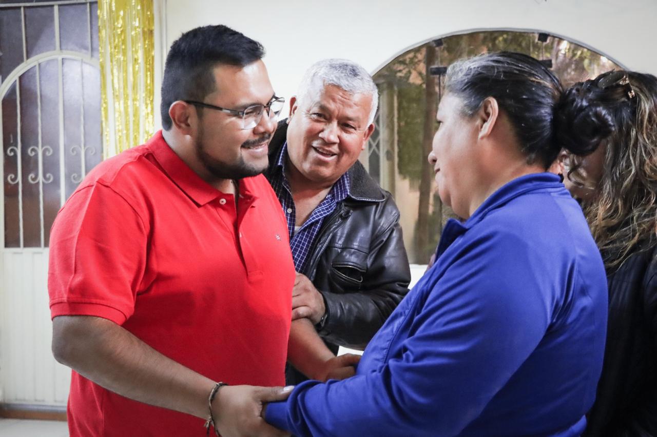 Saludando a los vecinos